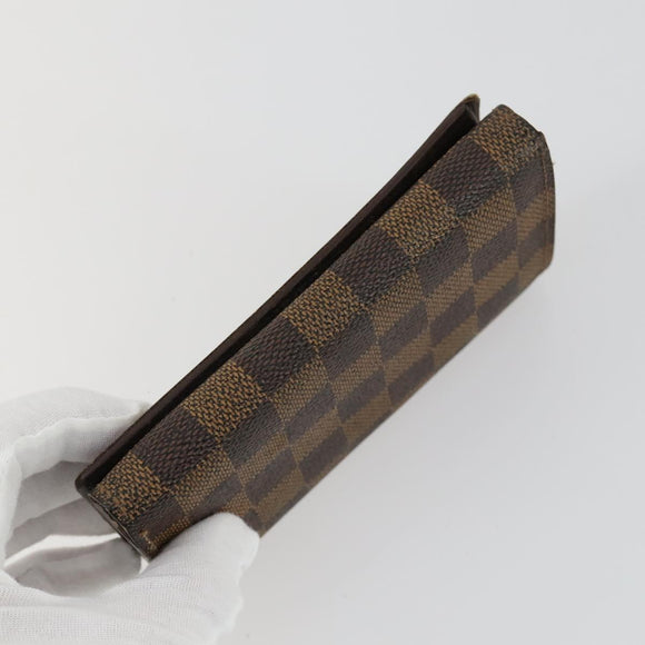 LOUIS VUITTON Monogram Damier Wallet 4 Set LV Auth 160331