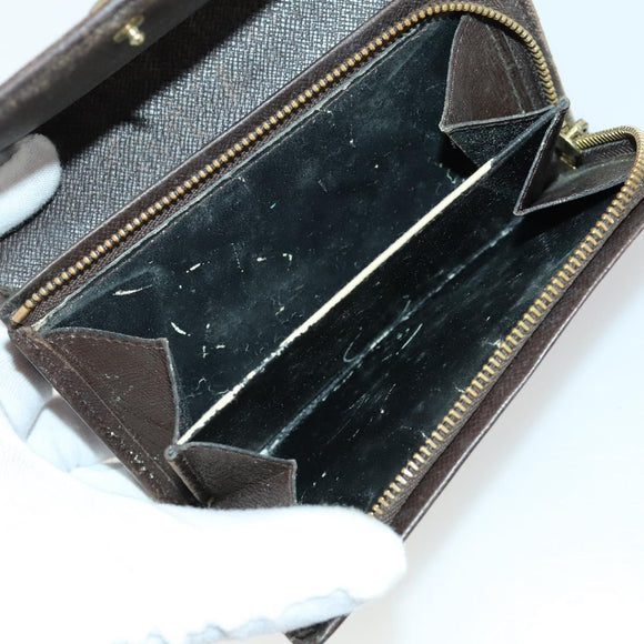 LOUIS VUITTON Monogram Damier Wallet 4 Set LV Auth 160331