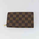LOUIS VUITTON Monogram Damier Wallet 4 Set LV Auth 160331-9
