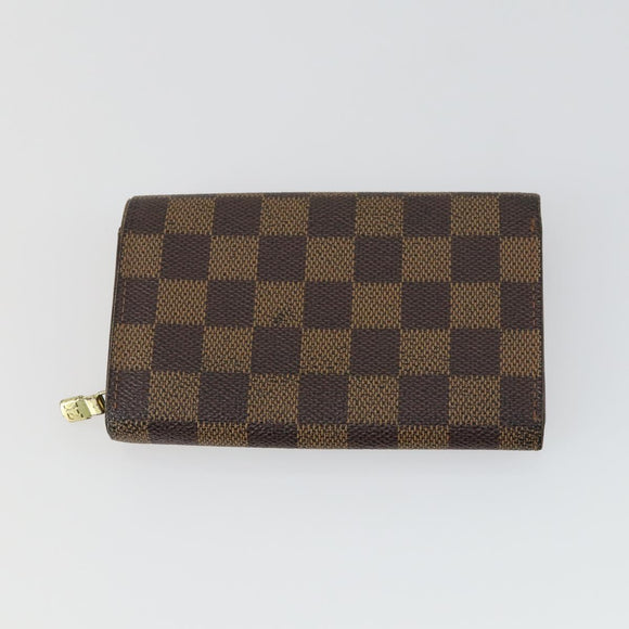 LOUIS VUITTON Monogram Damier Wallet 4 Set LV Auth 160331