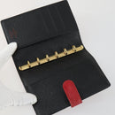 LOUIS VUITTON Epi Key Case 8 sets Red Yellow black LV Auth 160332-9