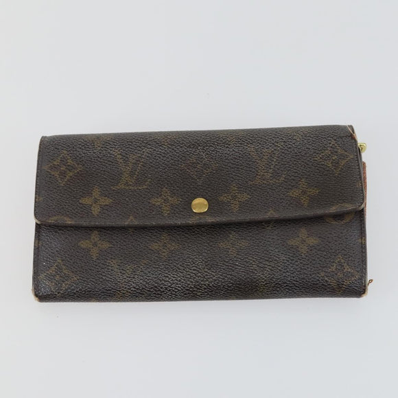 LOUIS VUITTON Monogram Wallet 5 Set LV Auth 160334