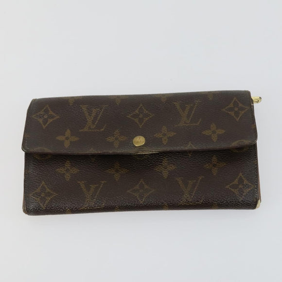 LOUIS VUITTON Monogram Wallet 5 Set LV Auth 160334