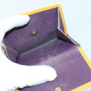 LOUIS VUITTON Epi Monogram Mini Wallet 5 Set Yellow Red black LV Auth 160337-12