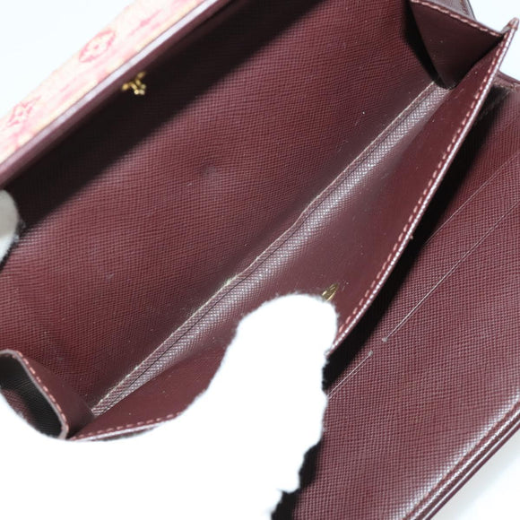 LOUIS VUITTON Epi Monogram Mini Wallet 5 Set Yellow Red black LV Auth 160337