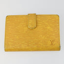 LOUIS VUITTON Epi Monogram Mini Wallet 5 Set Yellow Red black LV Auth 160337-2
