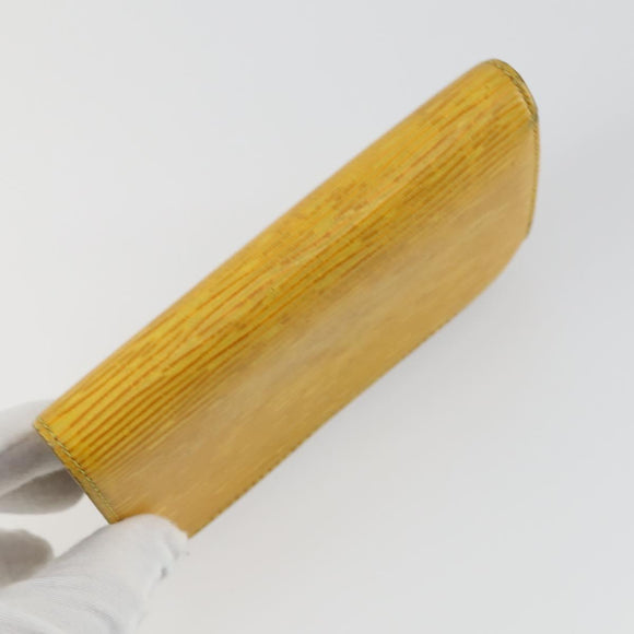 LOUIS VUITTON Epi Monogram Mini Wallet 5 Set Yellow Red black LV Auth 160337