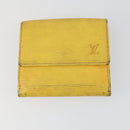 LOUIS VUITTON Epi Monogram Mini Wallet 5 Set Yellow Red black LV Auth 160337-8