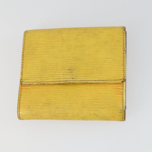 LOUIS VUITTON Epi Monogram Mini Wallet 5 Set Yellow Red black LV Auth 160337