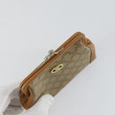 VALENTINO Celine Gucci Wallet Leather 4 Set Beige Black Green Auth 160338-10