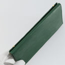 VALENTINO Celine Gucci Wallet Leather 4 Set Beige Black Green Auth 160338-22