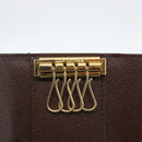 LOUIS VUITTON Damier Ebene Multicles 4 Key Case N62631 LV Auth 160340V-19