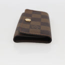 LOUIS VUITTON Damier Ebene Multicles 4 Key Case N62631 LV Auth 160340V-4