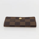 LOUIS VUITTON Damier Ebene Multicles 4 Key Case N62631 LV Auth 160340V-5