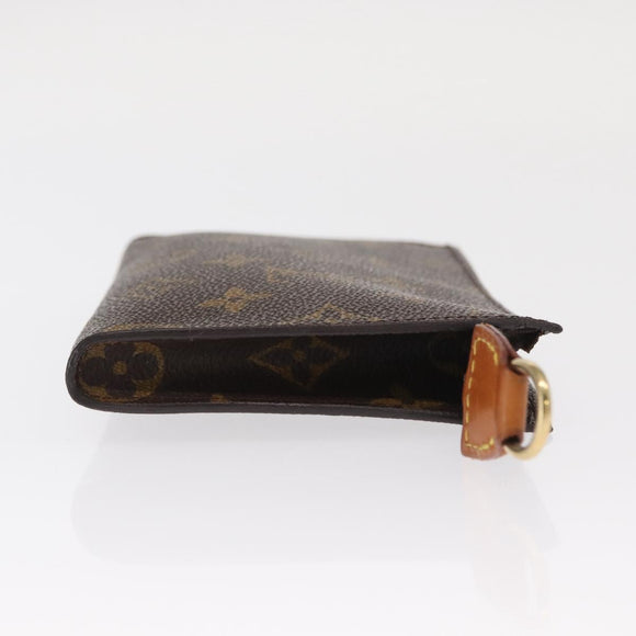 LOUIS VUITTON Monogram Bucket PM Accessory Pouch LV Auth 160344