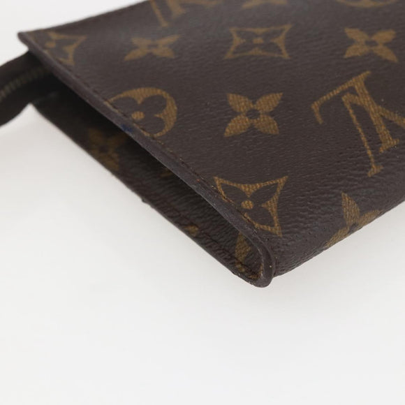 LOUIS VUITTON Monogram Bucket PM Accessory Pouch LV Auth 160345