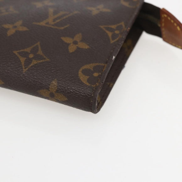 LOUIS VUITTON Monogram Bucket PM Accessory Pouch LV Auth 160345