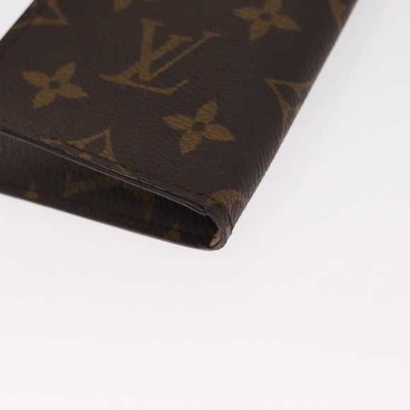 LOUIS VUITTON Monogram Etui Lunette Simple Glasses Case M62962 LV Auth 160351