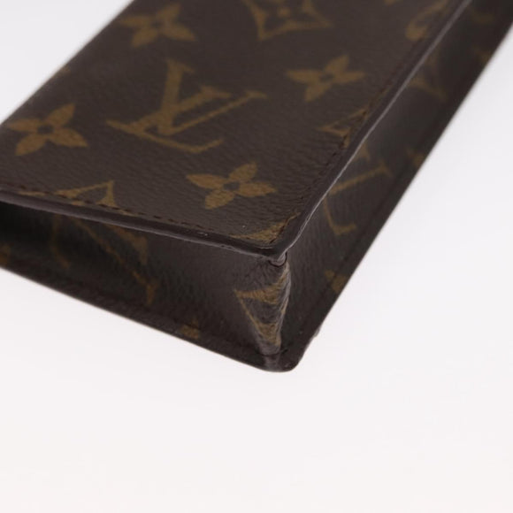 LOUIS VUITTON Monogram Etui Lunette Simple Glasses Case M62962 LV Auth 160351