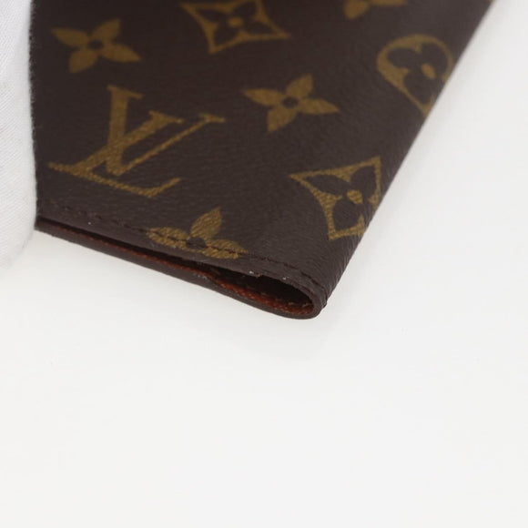 LOUIS VUITTON Monogram Etui Palm PDA Day Planner Cover M63028 LV Auth 160355