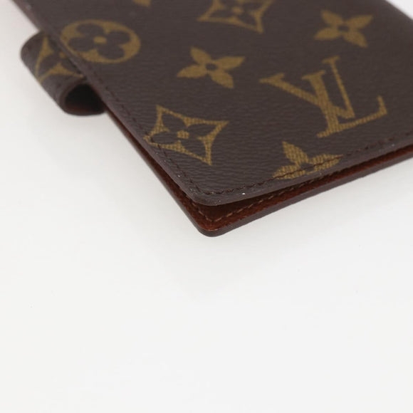 LOUIS VUITTON Monogram Etui Palm PDA Day Planner Cover M63028 LV Auth 160355