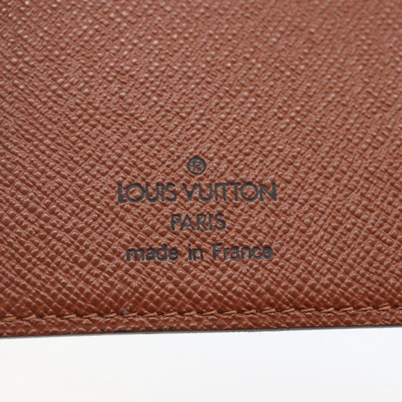 LOUIS VUITTON Monogram Etui Palm PDA Day Planner Cover M63028 LV Auth 160355