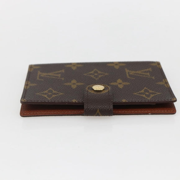 LOUIS VUITTON Monogram Etui Palm PDA Day Planner Cover M63028 LV Auth 160355