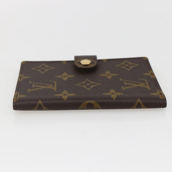 LOUIS VUITTON Monogram Etui Palm PDA Day Planner Cover M63028 LV Auth 160355