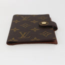 LOUIS VUITTON Monogram Etui Palm PDA Day Planner Cover M63028 LV Auth 160355-6