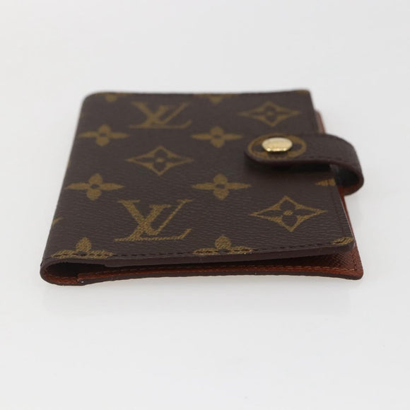 LOUIS VUITTON Monogram Etui Palm PDA Day Planner Cover M63028 LV Auth 160355
