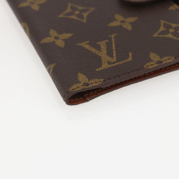 LOUIS VUITTON Monogram Etui Palm PDA Day Planner Cover M63028 LV Auth 160355