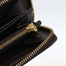 LOUIS VUITTON Monogram Vernis Zippy Wallet Amarante M93522 LV Auth 160357-17