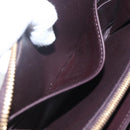 LOUIS VUITTON Monogram Vernis Zippy Wallet Amarante M93522 LV Auth 160357-19