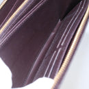 LOUIS VUITTON Monogram Vernis Zippy Wallet Amarante M93522 LV Auth 160357-11