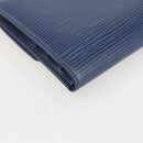 LOUIS VUITTON Epi Porte Tresor International Wallet Myrtille M6338G Auth 160358-16