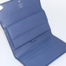 LOUIS VUITTON Epi Porte Tresor International Wallet Myrtille M6338G Auth 160358-8