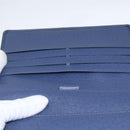 LOUIS VUITTON Epi Porte Tresor International Wallet Myrtille M6338G Auth 160358-18