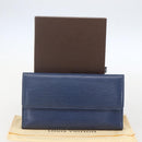 LOUIS VUITTON Epi Porte Tresor International Wallet Myrtille M6338G Auth 160358-12