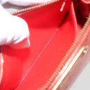 LOUIS VUITTON Monogram Vernis Trousse Pouch Orenge Sunset M93648 LV Auth 160361-11