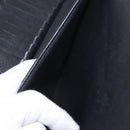 LOUIS VUITTON Mahina Portefeuille Amelia Long Wallet Black M95549 LV Auth 160362-15
