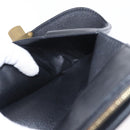 LOUIS VUITTON Mahina Portefeuille Amelia Long Wallet Black M95549 LV Auth 160362-17