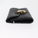 LOUIS VUITTON Mahina Portefeuille Amelia Long Wallet Black M95549 LV Auth 160362-5