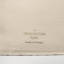 LOUIS VUITTON Empreinte Portefeuille Curie's Compact Wallet Cream LV Auth 160363-12