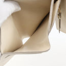 LOUIS VUITTON Empreinte Portefeuille Curie's Compact Wallet Cream LV Auth 160363-20