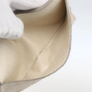 LOUIS VUITTON Empreinte Portefeuille Curie's Compact Wallet Cream LV Auth 160363-21