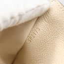 LOUIS VUITTON Empreinte Portefeuille Curie's Compact Wallet Cream LV Auth 160363-22
