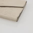 LOUIS VUITTON Empreinte Portefeuille Curie's Compact Wallet Cream LV Auth 160363-8