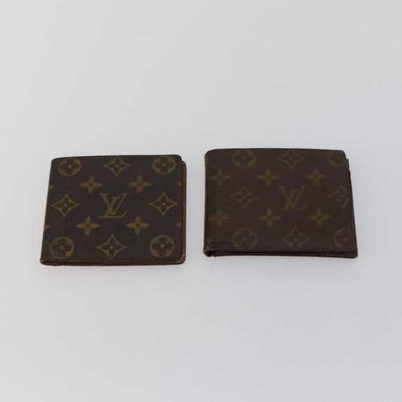 LOUIS VUITTON Monogram Wallet 7 Set LV Auth 160365