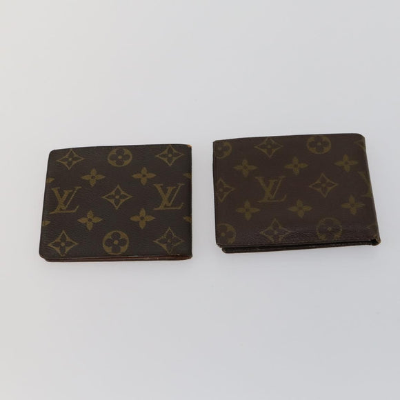 LOUIS VUITTON Monogram Wallet 7 Set LV Auth 160365