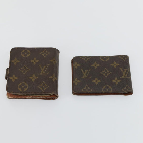 LOUIS VUITTON Monogram Wallet 7 Set LV Auth 160365